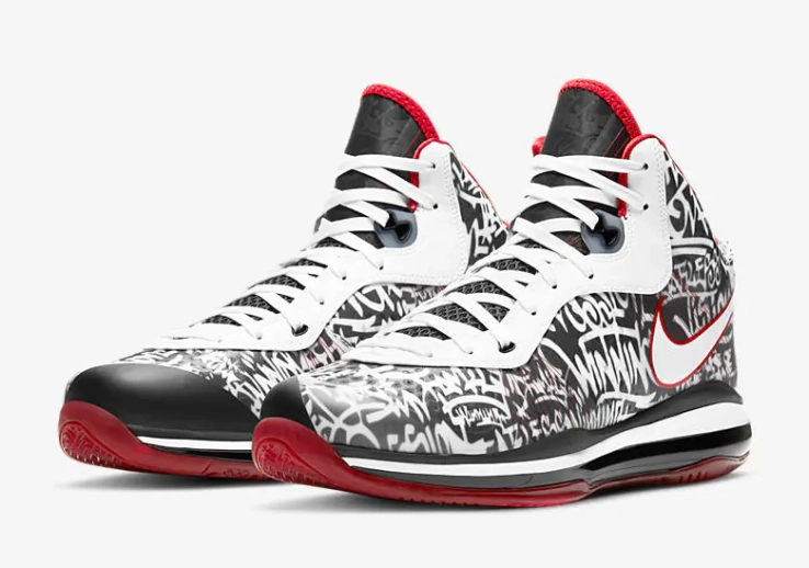 Кроссовки Nike LeBron 8 Graffiti DD8306-001 фото 2 — интернет-магазин Tapok