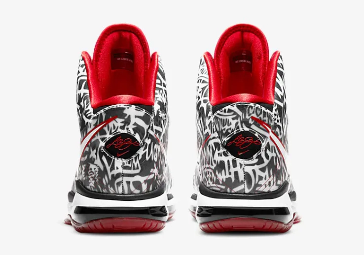 Кроссовки Nike LeBron 8 Graffiti DD8306-001 фото 3 — интернет-магазин Tapok