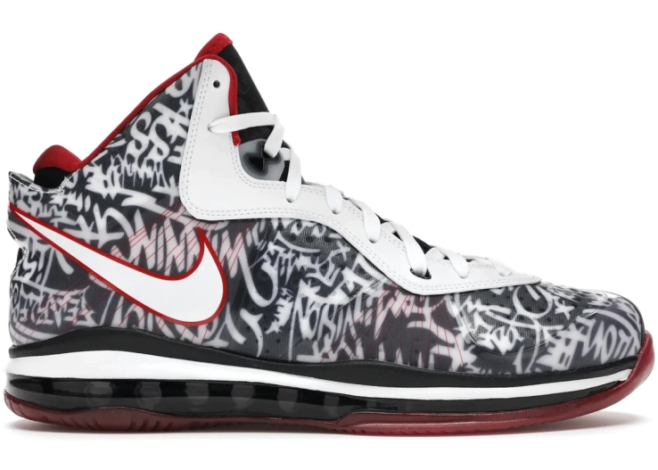 Кроссовки Nike LeBron 8 Graffiti DD8306-001 фото 5 — интернет-магазин Tapok