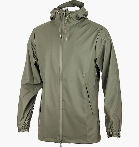 Куртка Rains Jackets Green 1837-OLIVE фото 6 — интернет-магазин Tapok