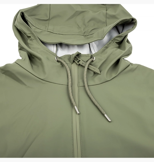 Куртка Rains Jackets Green 1837-OLIVE фото 9 — интернет-магазин Tapok