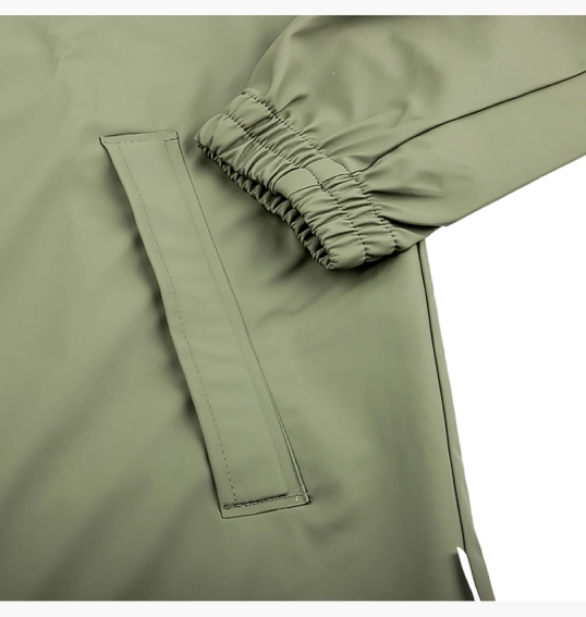 Куртка Rains Jackets Green 1837-OLIVE фото 10 — интернет-магазин Tapok
