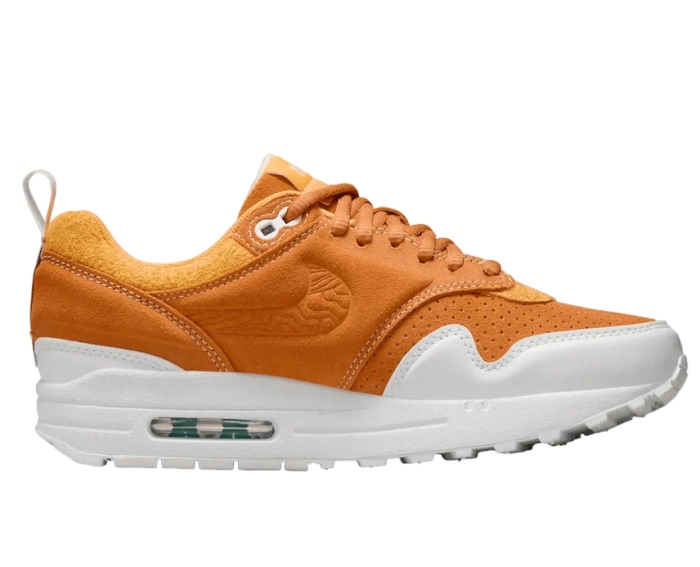 Кроссовки NIKE AIR MAX 1 X SERENA WILLIAMS DESIGN CREW SHOES ORANGE FQ4298-800 фото 2 — интернет-магазин Tapok
