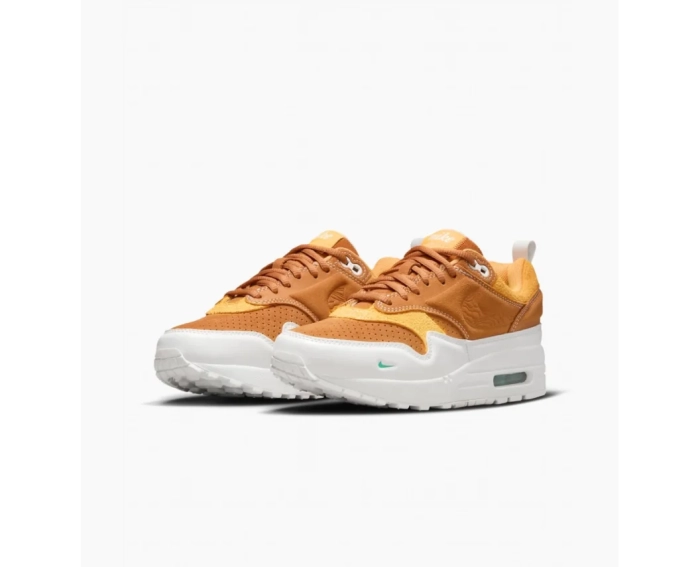 Кроссовки NIKE AIR MAX 1 X SERENA WILLIAMS DESIGN CREW SHOES ORANGE FQ4298-800 фото 3 — интернет-магазин Tapok