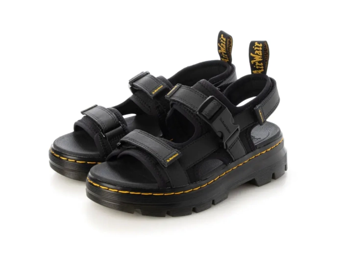 Сандалии DR. MARTENS FORSTER WEBBING BLACK ELEMENT 26471001 фото 2 — интернет-магазин Tapok