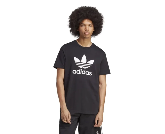 Футболка ADIDAS ADICOLOR CLASSICS TREFOIL TEE BLACK H06642 фото 2 — интернет-магазин Tapok