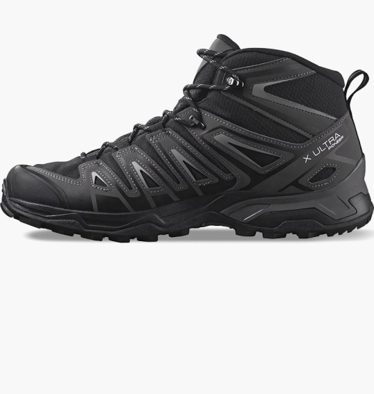 Ботинки Salomon X Ultra Pioneer Mid GTX Gore-Tex Black 471703 фото 1 — интернет-магазин Tapok