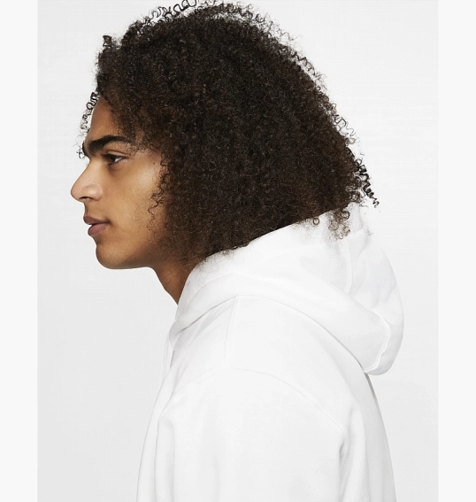 Толстовка чоловіча NikeNsw Club Hoodie Po Bb White BV2654-100 фото 8 — інтернет-магазин Tapok