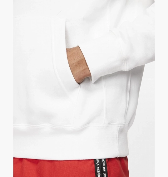 Толстовка чоловіча NikeNsw Club Hoodie Po Bb White BV2654-100 фото 9 — інтернет-магазин Tapok