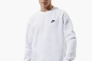 Свитшот Nike M NSW CLUB CRW BB White BV2662-100 Фото 1