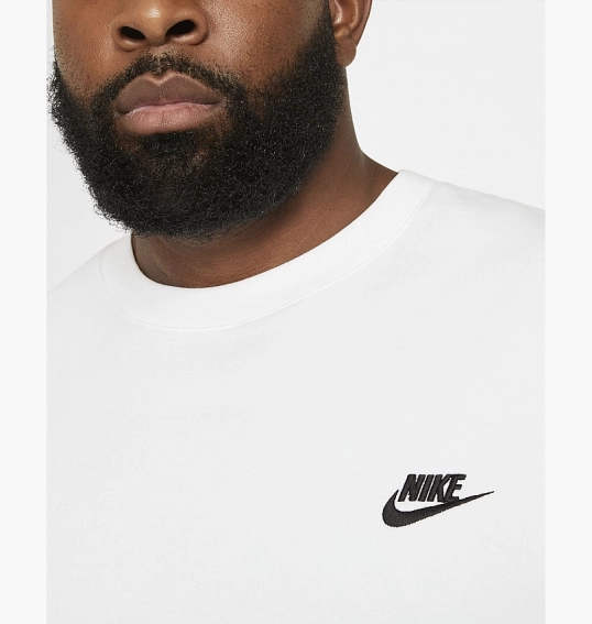 Свитшот Nike M NSW CLUB CRW BB White BV2662-100 фото 8 — интернет-магазин Tapok