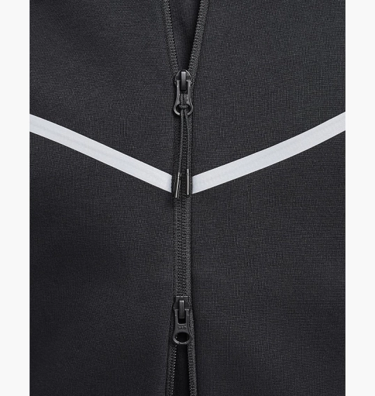 Толстовка чоловіча Nike Tech Windrunner Fleece Full-Zip Jacket Black FZ0754-010 фото 6 — інтернет-магазин Tapok