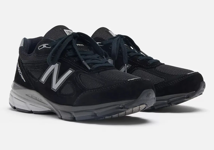 Кроссовки мужские New Balance 990V4 (U990BL4) фото 2 — интернет-магазин Tapok