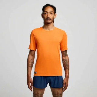 Футболка Saucony STOPWATCH SHORT SLEEVE SAM800377-PRH