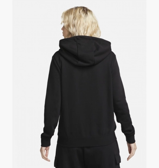 Жіноча толстовка Nike CLUB HOODIE STD DQ5415-010 фото 2 — інтернет-магазин Tapok