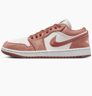 Кроссовки Jordan 1 Low SE Canvas Sky J Orange (W) FN3722-801