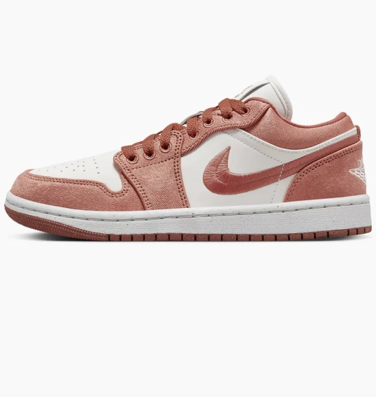Кроссовки Jordan 1 Low SE Canvas Sky J Orange (W) FN3722-801 фото 1 — интернет-магазин Tapok