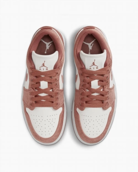 Кроссовки Jordan 1 Low SE Canvas Sky J Orange (W) FN3722-801 фото 5 — интернет-магазин Tapok
