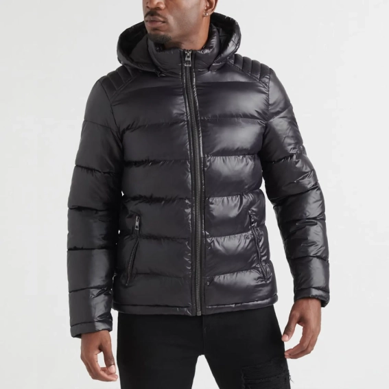 Куртка Guess Premium Puffer Jacket Black 119RN716-blk фото 1 — интернет-магазин Tapok