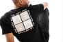 Футболка The North Face collage back print T-shirt black pink NF0A89E9JK31 Фото 1