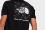 Футболка The North Face NSE Box Back Print Half Dome Outline T-shirt Black NF0A812HOV21 Фото 1