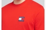 Футболка Tommy Jeans Badge Logo T-Shirt In Red 78F0203 615 Фото 3