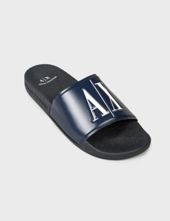 Шлепанцы Armani Exchange XUP004-XV231-00285-blue