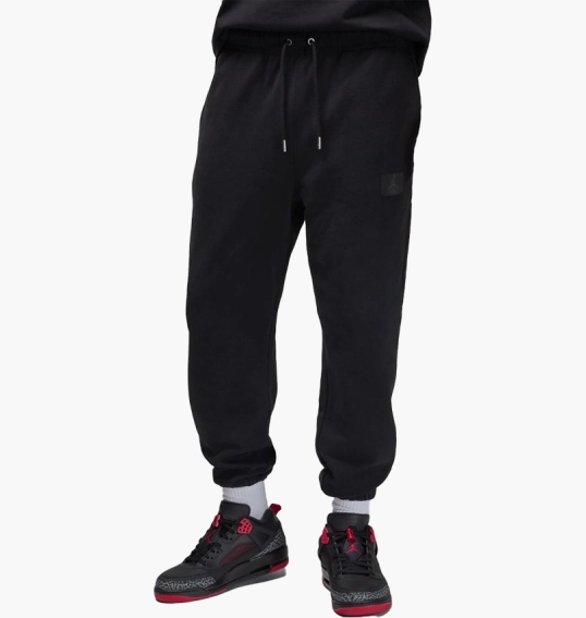 Штани чоловічі Air Jordan M Flight Flc Black FV7251-010 фото 1 — інтернет-магазин Tapok
