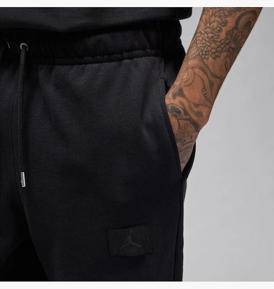 Штани чоловічі Air Jordan M Flight Flc Black FV7251-010 фото 3 — інтернет-магазин Tapok