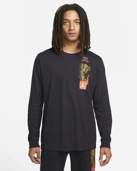 Футболка Jordan MJ MNTN LS CREW DC9785-010 фото 1 — интернет-магазин Tapok