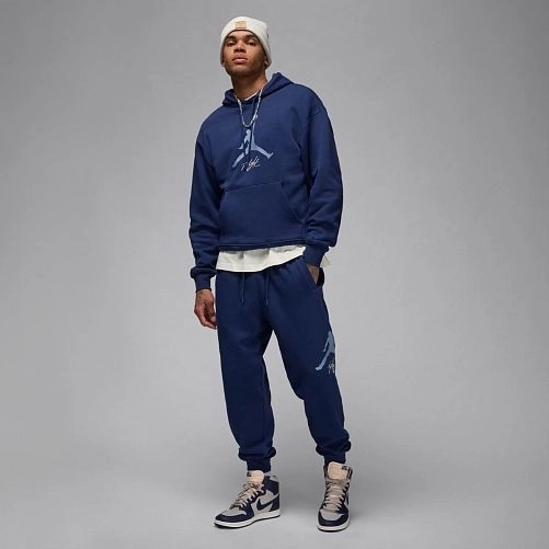 MJ ESS FLC BASELINE HOODIE FD7545-410 фото 1 — интернет-магазин Tapok