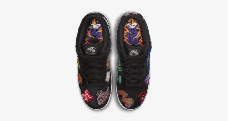Кроссовки Nike SB Dunk Low Pro QS Neckface DQ4488-001 фото 3 — интернет-магазин Tapok