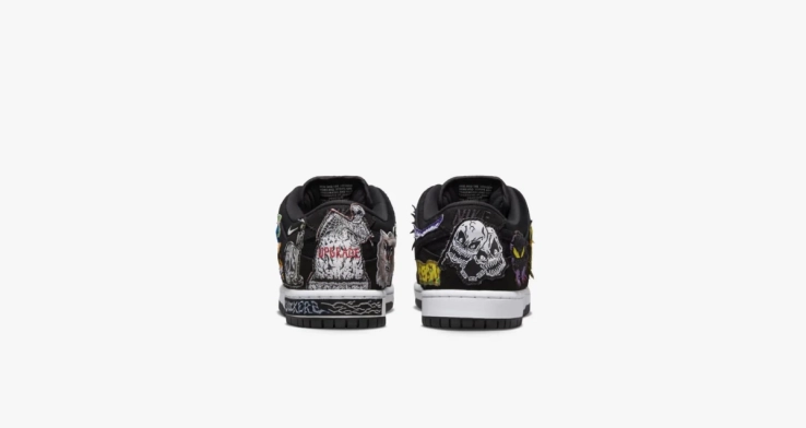 Кроссовки Nike SB Dunk Low Pro QS Neckface DQ4488-001 фото 4 — интернет-магазин Tapok