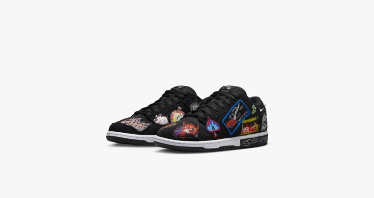 Кроссовки Nike SB Dunk Low Pro QS Neckface DQ4488-001 фото 5 — интернет-магазин Tapok