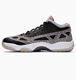 Кроссовки Jordan 11 Retro Low Ie Black Cement 919712-006