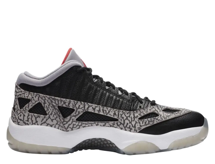 Кросівки Jordan 11 Retro Low Ie Black Cement 919712-006 фото 2 — інтернет-магазин Tapok
