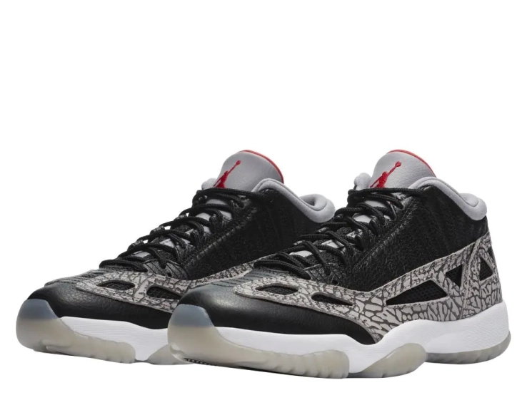 Кросівки Jordan 11 Retro Low Ie Black Cement 919712-006 фото 3 — інтернет-магазин Tapok