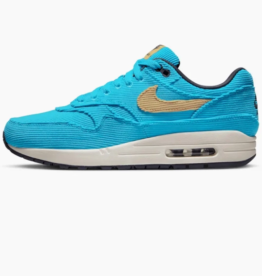 Кросівки Nike Air Max 1 Corduroy Baltic Blue FB8915-400 фото 1 — інтернет-магазин Tapok
