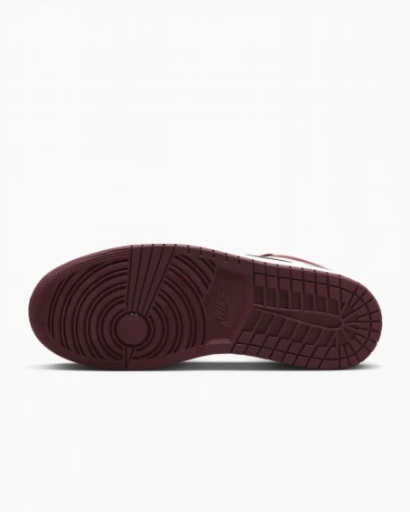 Кросівки Jordan 1 Low White Bordeaux 553558-615 фото 2 — інтернет-магазин Tapok