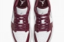 Кросівки Jordan 1 Low White Bordeaux 553558-615 Фото 4