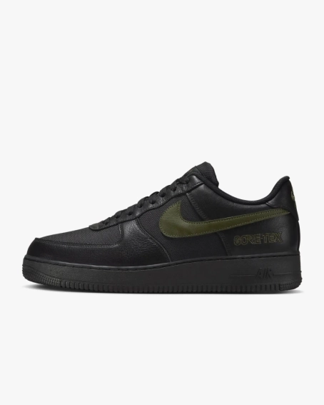 Кросівки Nike Air Force 1 Low GORE-TEX "Black/Cargo Khaki" HV3959-010 фото 1 — інтернет-магазин Tapok