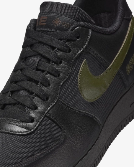 Кросівки Nike Air Force 1 Low GORE-TEX "Black/Cargo Khaki" HV3959-010 фото 5 — інтернет-магазин Tapok