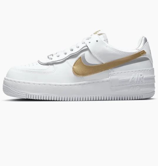 Кросівки Nike Air Force 1 Low Shadow White Gold (W) DM3064-100 фото 1 — інтернет-магазин Tapok