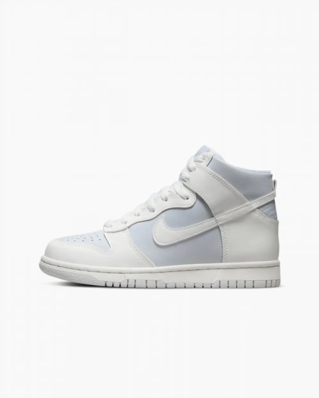 Кроссовки Nike Dunk High Summit White Football Grey (GS) DB2179-107 фото 2 — интернет-магазин Tapok