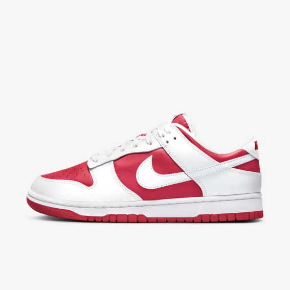 Кросівки Nike Dunk Low Championship Red (2021) (GS) CW1590-600 фото 1 — інтернет-магазин Tapok