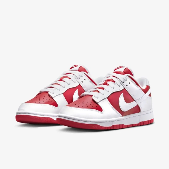 Кросівки Nike Dunk Low Championship Red (2021) (GS) CW1590-600 фото 2 — інтернет-магазин Tapok