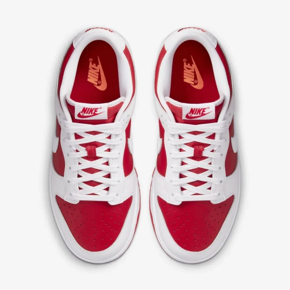 Кросівки Nike Dunk Low Championship Red (2021) (GS) CW1590-600 фото 4 — інтернет-магазин Tapok