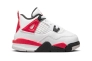 Кроссовки Малыши Jordan 4 Retro Red Cement (TD) BQ7670-161 Фото 2
