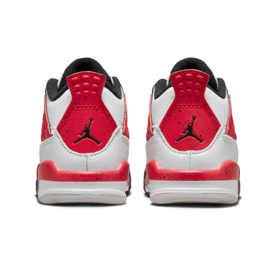 Кроссовки Малыши Jordan 4 Retro Red Cement (TD) BQ7670-161 фото 3 — интернет-магазин Tapok