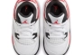 Кроссовки Малыши Jordan 4 Retro Red Cement (TD) BQ7670-161 Фото 4